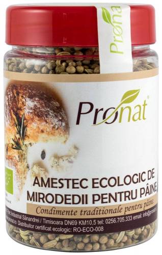 Amestec de mirodenii pentru paine - eco-bio 110g - Pet - Pronat