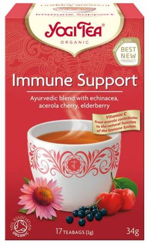 CEAI SPRIJIN IMUNITAR 17pl ECO-BIO - Yogi Tea