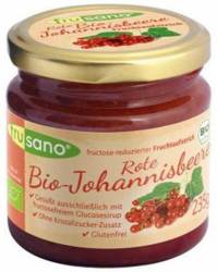 Gem de coacaze rosii - eco-bio 235g - Frusano