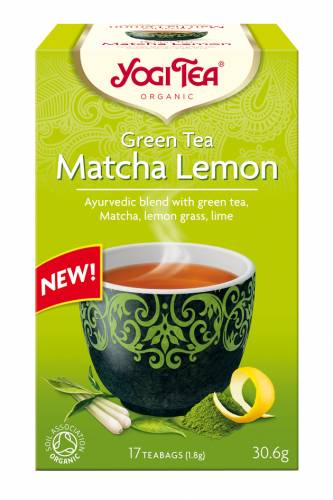 CEAI VERDE VERDE MATCHA CU LAMAIE 17pl ECO-BIO - Yogi Tea