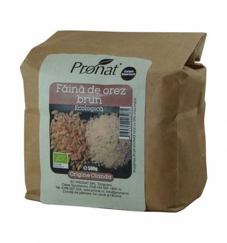 Faina de orez brun - eco-bio 500g- Pronat