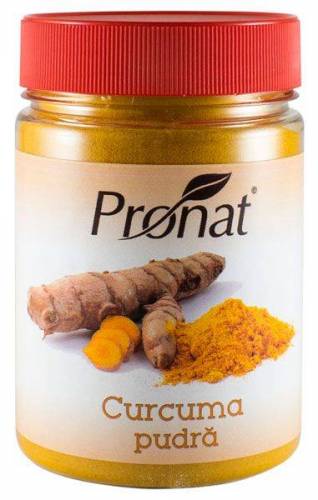 Curcuma pudra, 150g - Pet - Pronat