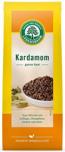 Cardamom - seminte intregi - eco-bio 50g - Lebensbaum