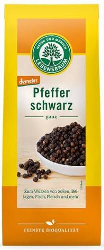 Boabe de piper negru - eco-bio 50g - Lebensbaum