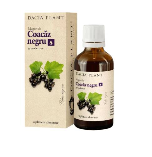 Dacia Plant Gemoderivat muguri de coacaz negru 50 ml