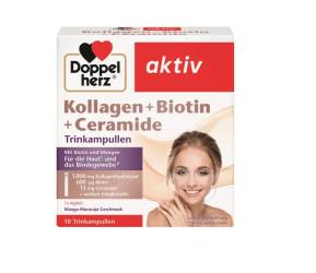 Doppelherz Kollagen + Biotina + Ceramide 10 flacoane 25 ml