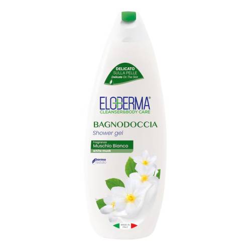 Gel de dus Mosc Alb, 600ml, Eloderma