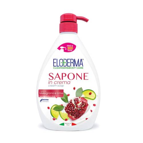 Sapun lichid Rodie si Lime, 1000ml, Eloderma
