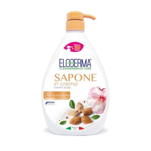 Sapun lichid cu Lapte de migdale, 1000ml, Eloderma