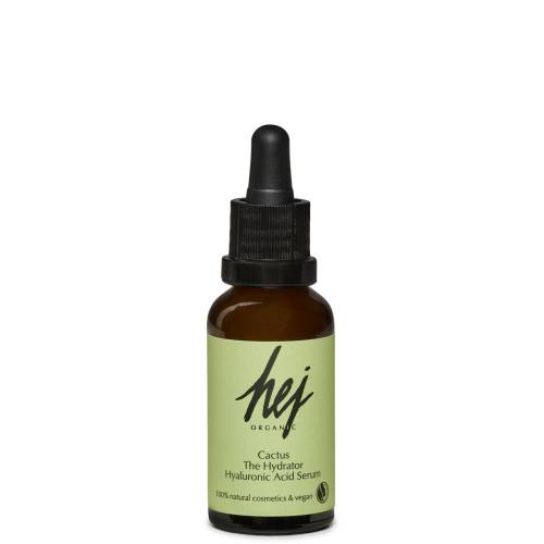 Ser hidratant cu acid hialuronic, Cactuc The Hydratos, 30 ml, Hej Organic