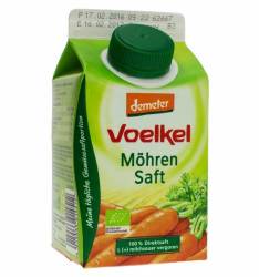Suc de morcovi lactofermentat, eco-bio, 500ml - Voelkel
