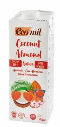 Lapte de cocos cu migdale - eco-bio 1L - Ecomil