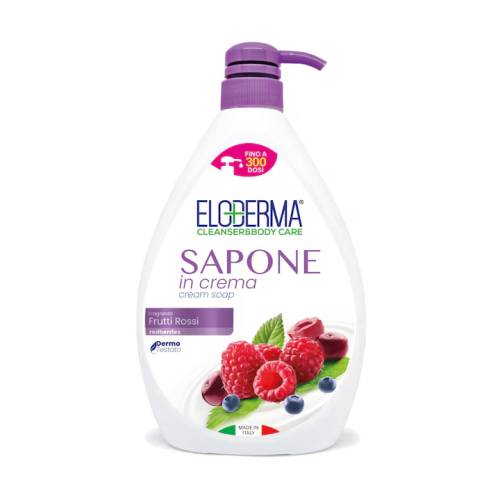 Sapun lichid Fructe rosii, 1000ml, Eloderma