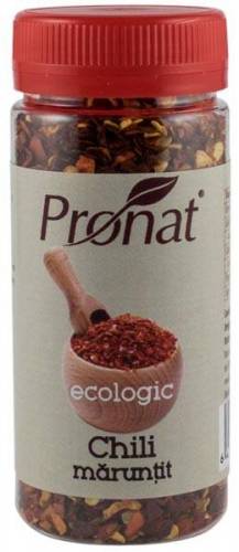 Chili maruntit - eco-bio 45g - Pet - Pronat