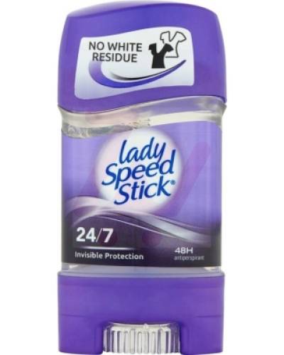Deodorant gel Invisible Protection 24/7, 65g, Lady Speed Stick