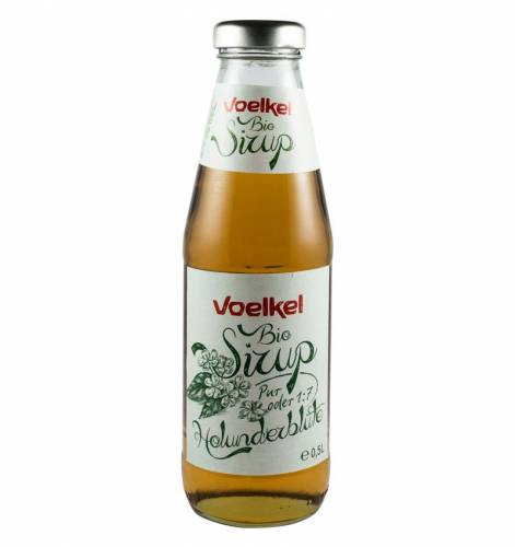 Sirop din flori de soc, eco-bio, 500ml - Voelkel
