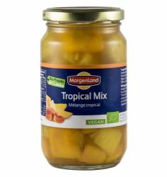 Compot mix din fructe tropicale, eco-bio, 360g - MorgenLand