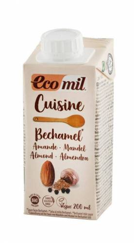 Sos Bechamel pe baza de migdale, eco-bio, 200ml - Ecomil