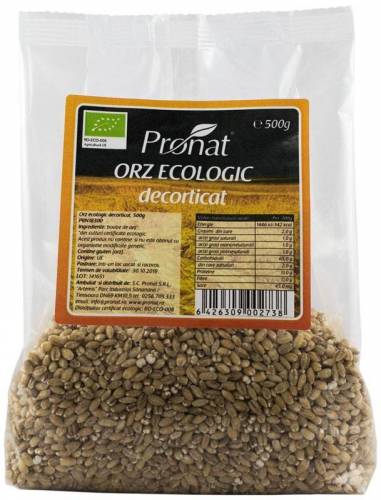 Orz decorticat - eco-bio 500g - Pronat