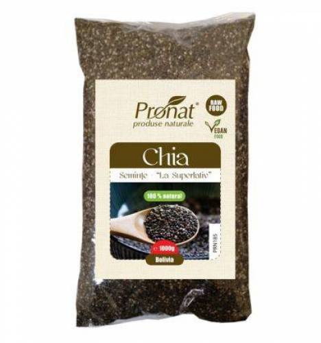 Seminte de Chia 1000g Pronat