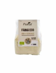Faina FARA GLUTEN ECO-BIO din 4 cereale, 500g, Pronat