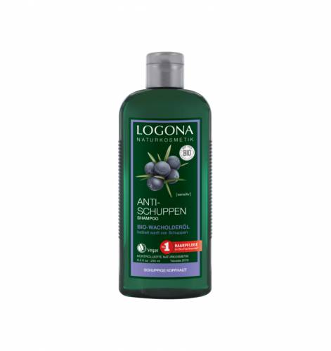 Sampon antimatreata cu ulei de ienupar, eco-bio, 250ml - LOGONA