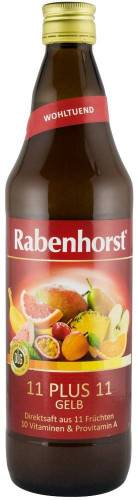 Suc pur multi-fruct „11 Plus 11”, 750 ml, RABENHORST