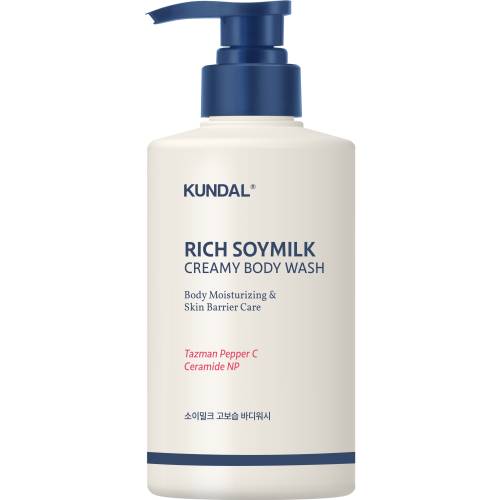 Gel de dus hidratant Mellow Vanilla Rich Soymilk, 500ml, Kundal