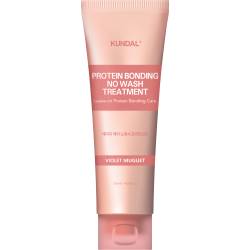 Tratament leave-in pentru par deteriorat Protein Bonding Violet Muguet, 130ml, Kundal