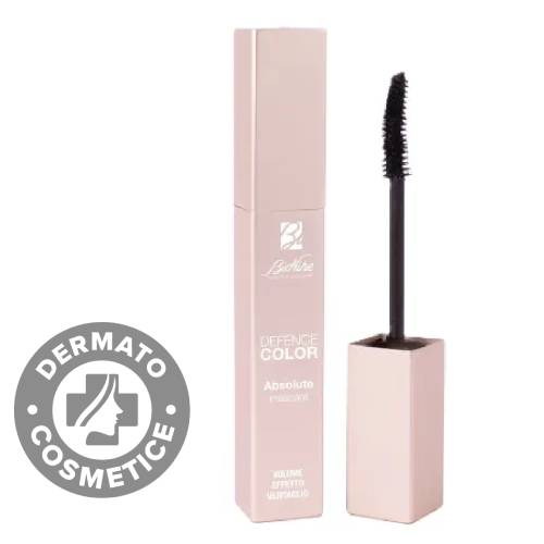 Mascara cu efect de volum si curbare Nr. 01 Noir Defence Color Absolute, 8ml, Bionike