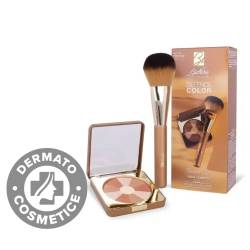 Kit Pudra bronzanta Defence Color 10g + Pensula Maxi, 1 bucata, Bionike