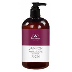 Sampon anticadere cu ulei de ricin, 250ml, Trio Verde