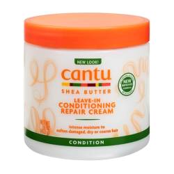 Crema leave-in reparatoare pentru par cu unt de shea Condition, 453g, Cantu