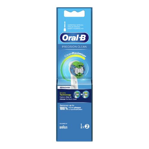 Rezerva periuta de dinti electrica Oral-B Precision Clean EB20-2, 2 bucati