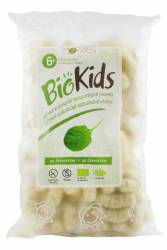 Pufuleti eco-bio cu spanac, 55 g, BioKids