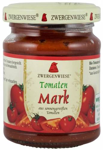 Pasta de tomate, eco-bio, 130g - ZWERGENWIESE