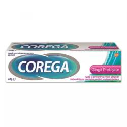Crema adeziva pentru proteza dentara Corega Gingii Protejate, 40g