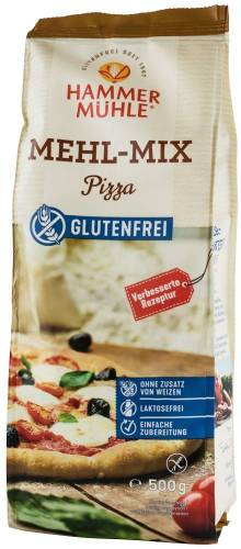 Mix de faina pentru pizza, fara gluten, eco-bio, 500g HAMMER MUHLE