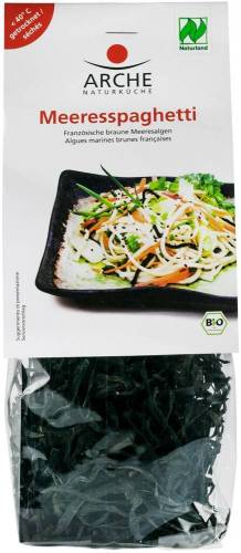 Spaghetti din alge marine eco-bio, 50g ARCHE
