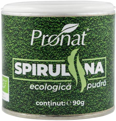 Spirulina pulbere eco-bio, 90g Pronat