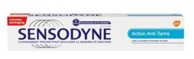 Pasta de dinti Sensodyne Action Anti-Tartre, 75 ml
