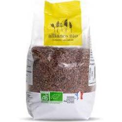 Seminte de in brun, eco-bio, 250 g, Alliance Bio