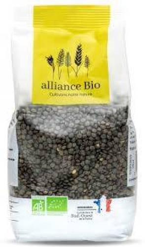 Linte verde, eco-bio, 500 g, Alliance Bio