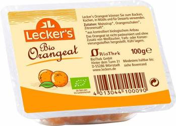Coaja de portocale, eco-bio, 100g - Lecker’s