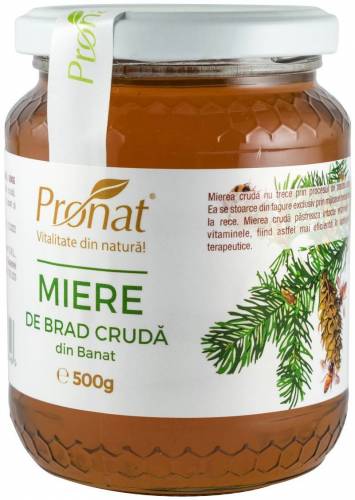 Miere de brad cruda 500g - Pronat
