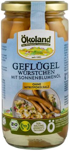 Cremvursti Din Carne De Curcan Cu Ulei De Floarea Soarelui, eco-bio, 380g - Okoland
