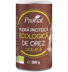 Pudra Proteica De Orez Izolata, Eco-bio, 200g - PRONAT