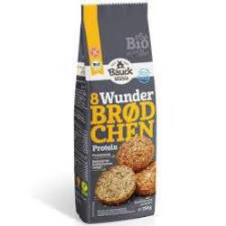 Mix de faina pentru chifle proteice, fara gluten, 350 g, BauckHof