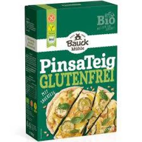 Mix pentru blat de pizza cu maia, fara gluten, eco-bio, 350 g, BauckHof