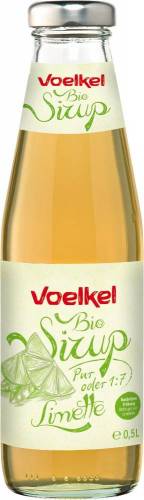 Sirop de limete 1:7, eco-bio, 500ml - Voelkel